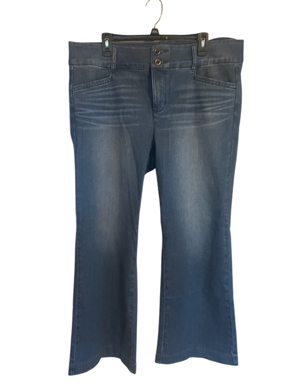 torrid Blue Flare Jeans - Flare Leg Stretch